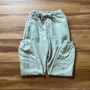 Nasty gal joggers- mint green, size: 4